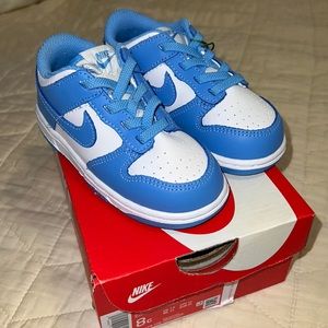Childrens Carolina Blue Dunks